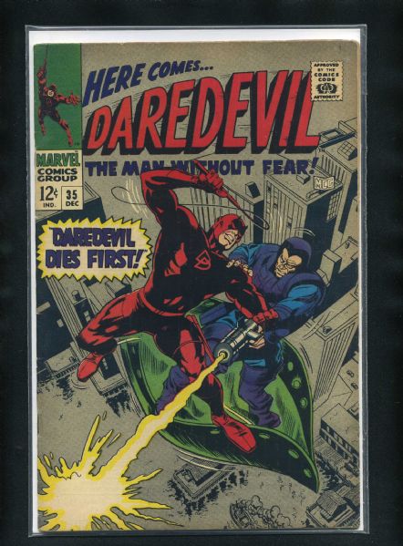 Daredevil #35 FN 1967 Marvel vs Trapster Comic Book